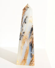 Peruvian Blue Opal Tower 6.5in