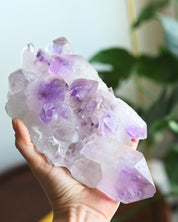 3.3lbs XL Bolivian Amethyst Cluster