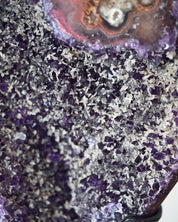 The Protector’s Collection – Amethyst on Stand, Chrysocolla-Malachite & Agate Bookends