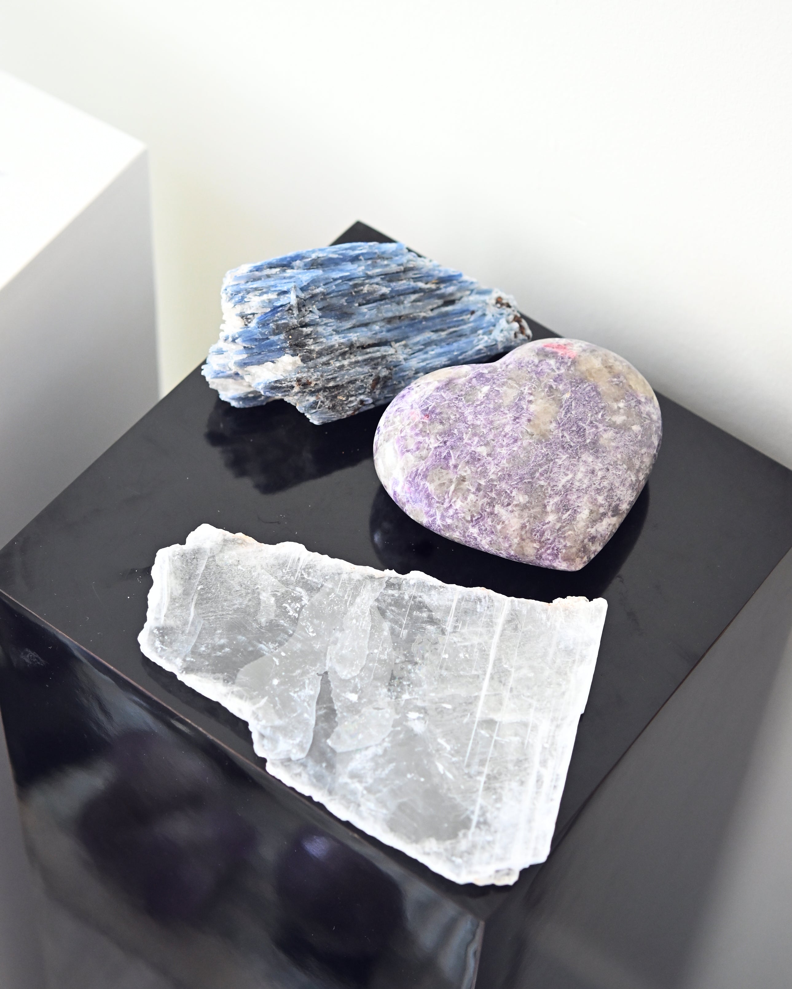 Tranquility Bundle – Kyanite, Lepidolite & Selenite