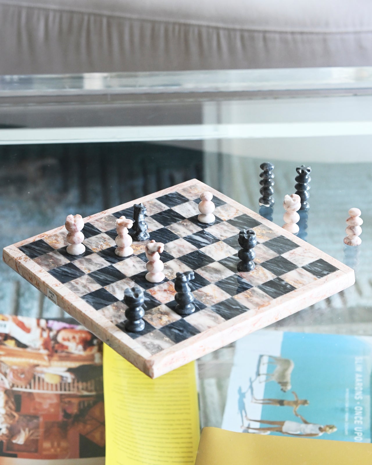 onyx chess set