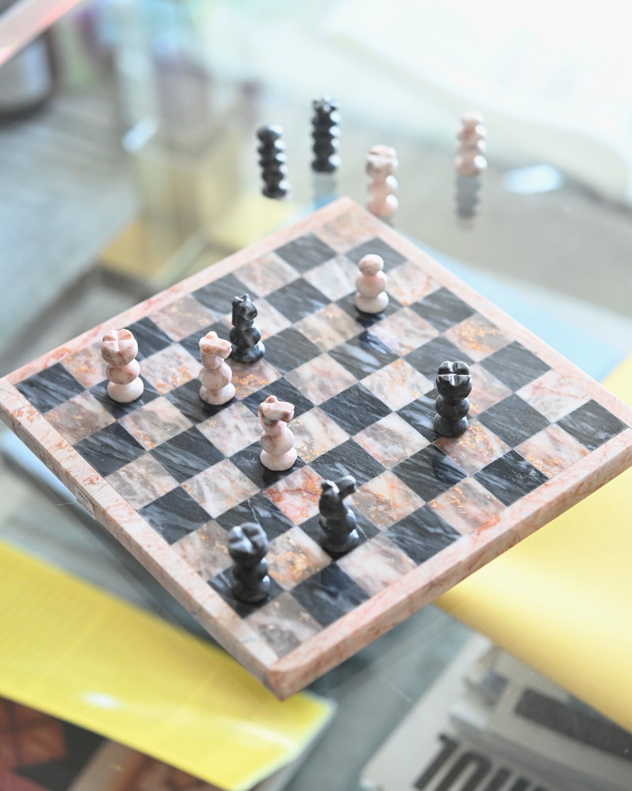 onyx chess set