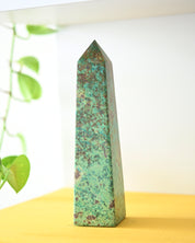 Chrysocolla Obelisk 8