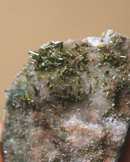 Epidote Specimen 3 in 160g No. 160 — Epidote crystal specimen
