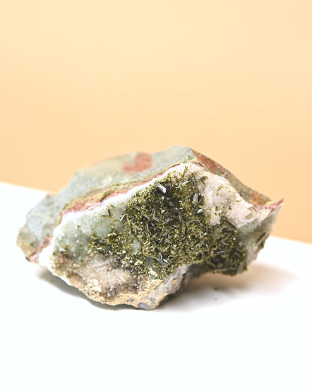 Epidote Specimen 3 in 160g No. 210 — Epidote crystal specimen