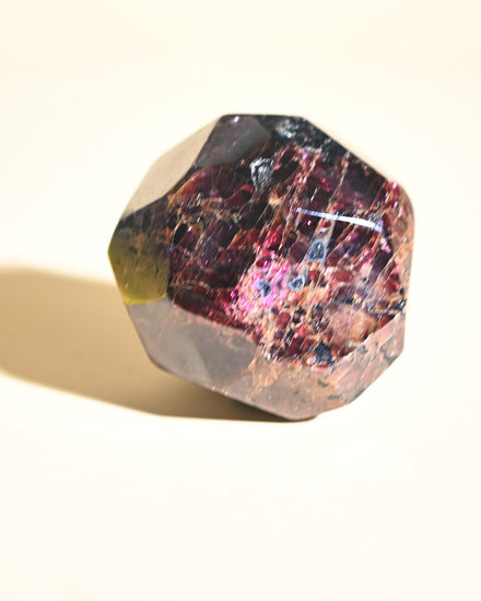 Garnet Sculptural Form — Garnet crystal specimen