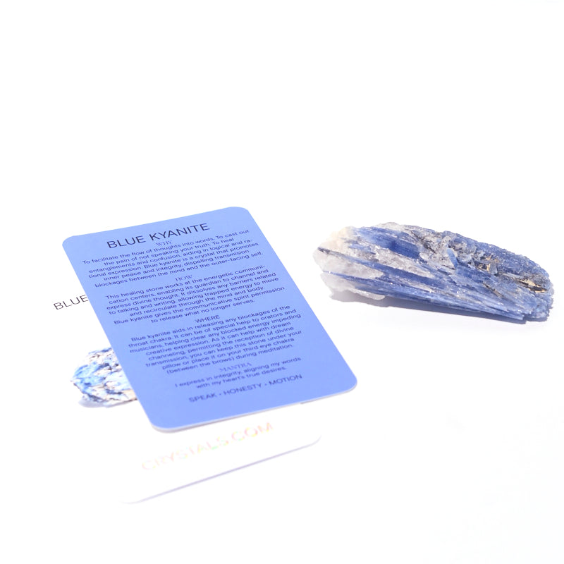 blue kyanite crystal meaning