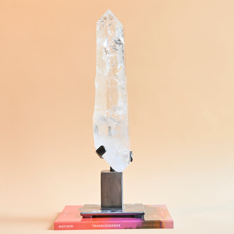 XXL Rare Lemurian Quartz on Stand 11lbs