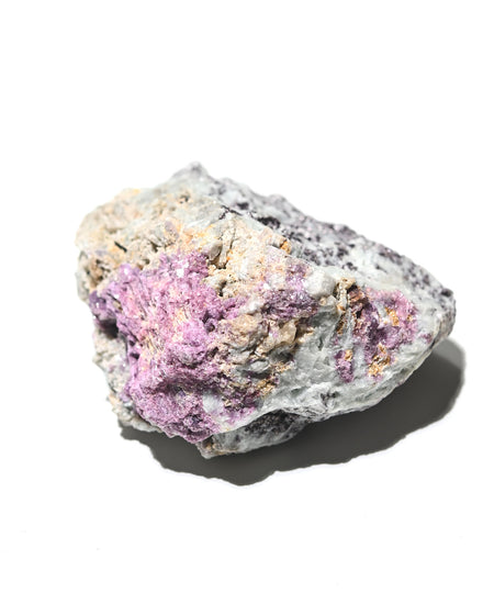 Lepidolite with Pink Tourmaline — Lepidolite crystal specimen
