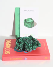 Fibrous Malachite Rough
