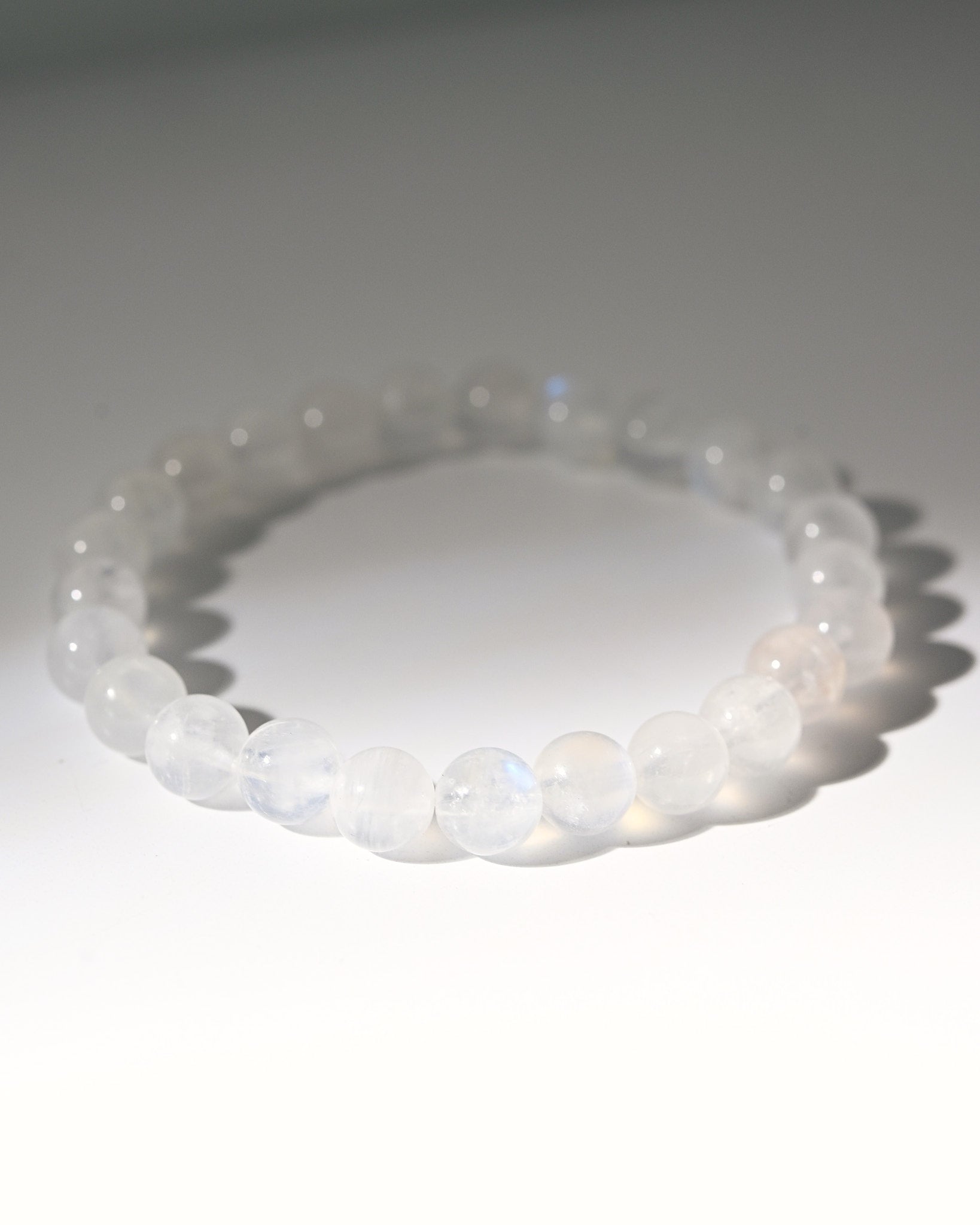 Rainbow moonstone bracelet