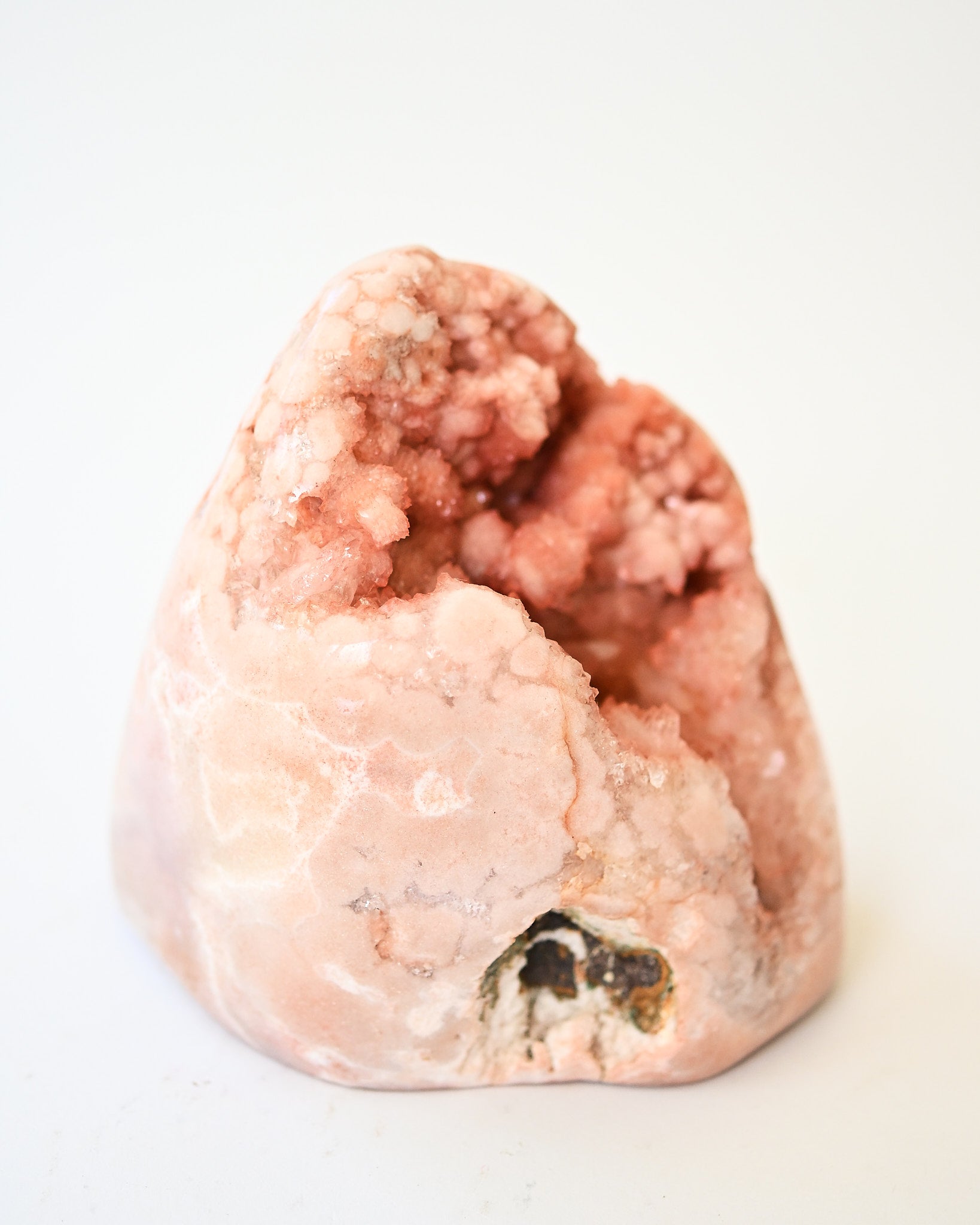 Pink Amethyst Polished Geode 2.2lbs