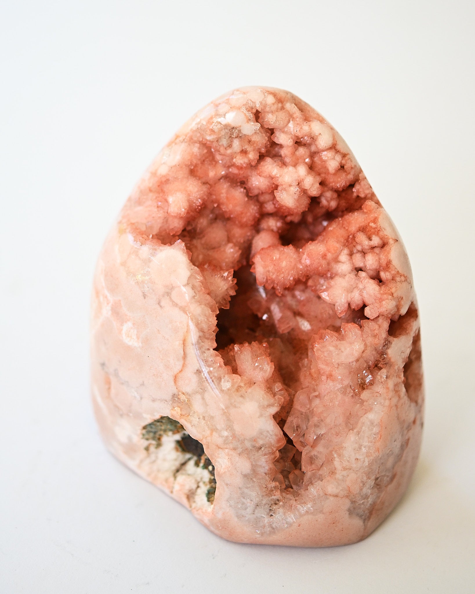 Pink Amethyst Polished Geode 2.2lbs