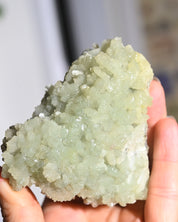 Prehnite Crystal Cluster