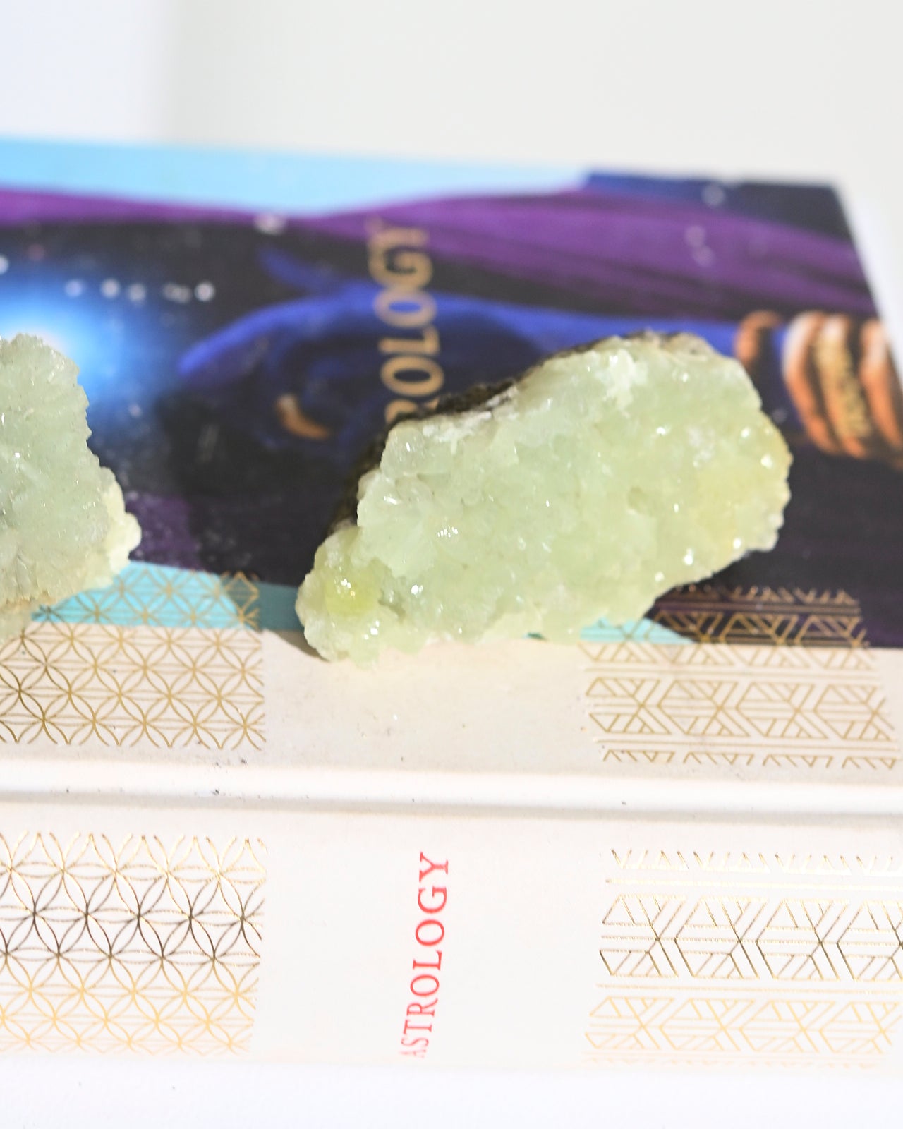 Prehnite Crystal Cluster
