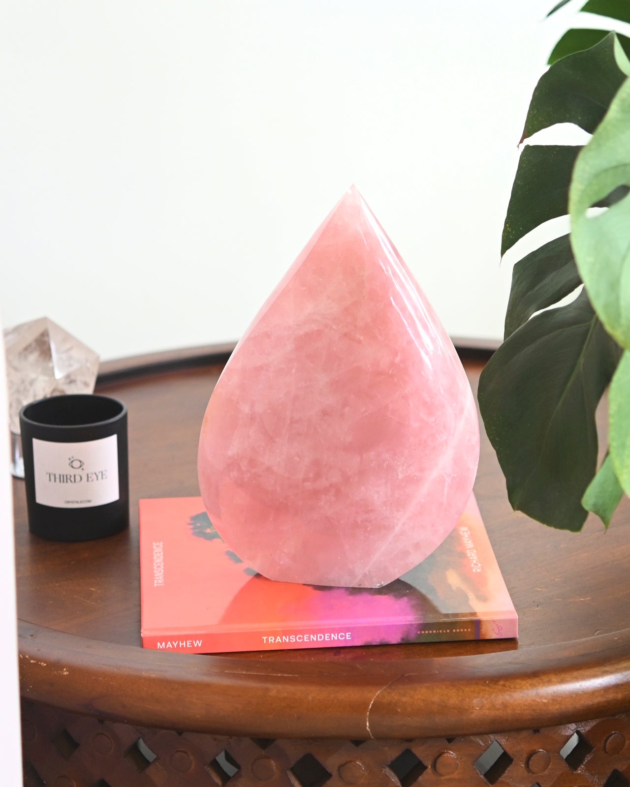rose quartz crystal
