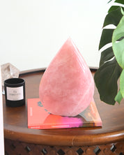 rose quartz crystal