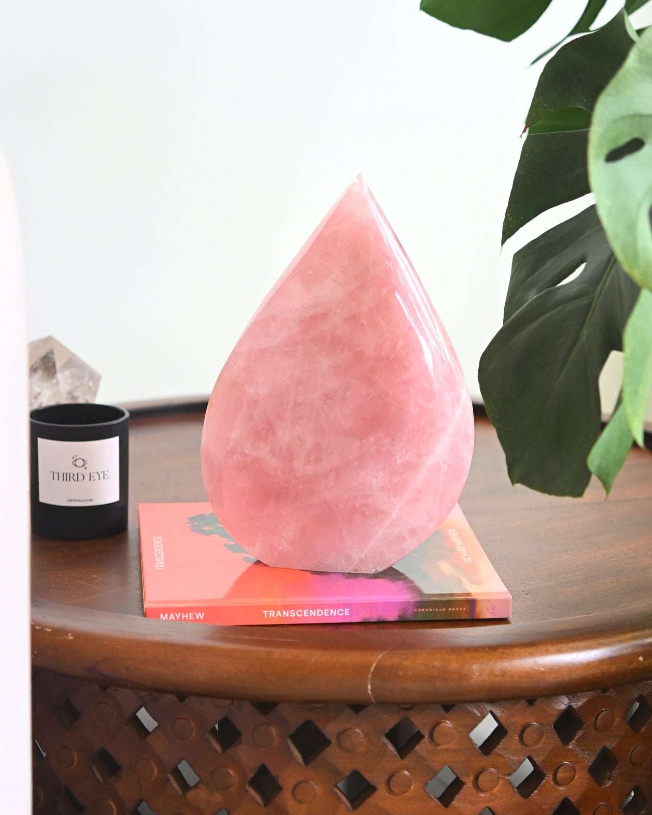 Statement Rose Quartz Flame 11.2lbs