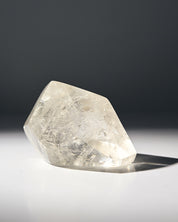 Geometric Golden Quartz Crystal 3in