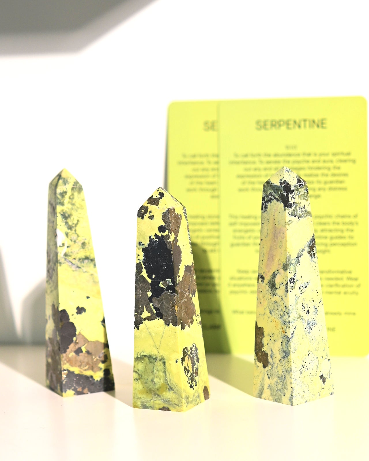 serpentine crystal