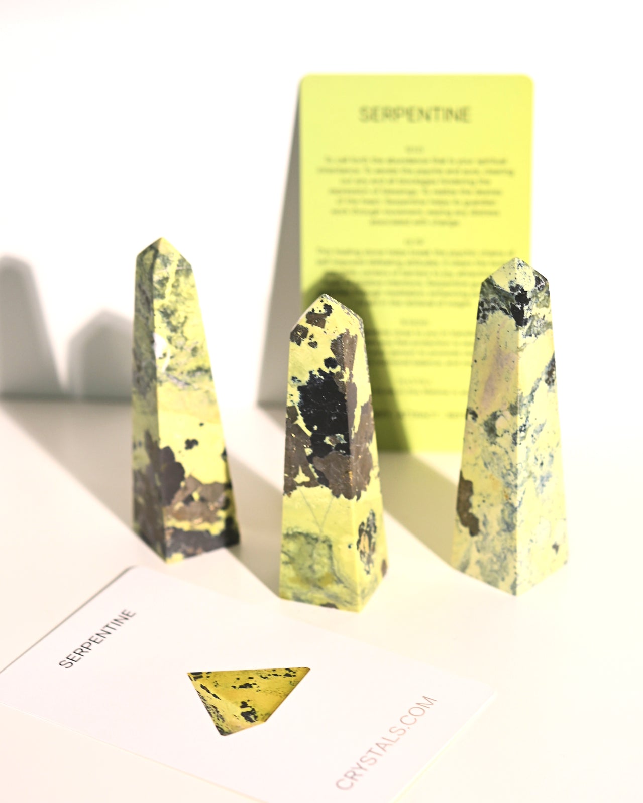 serpentine crystal