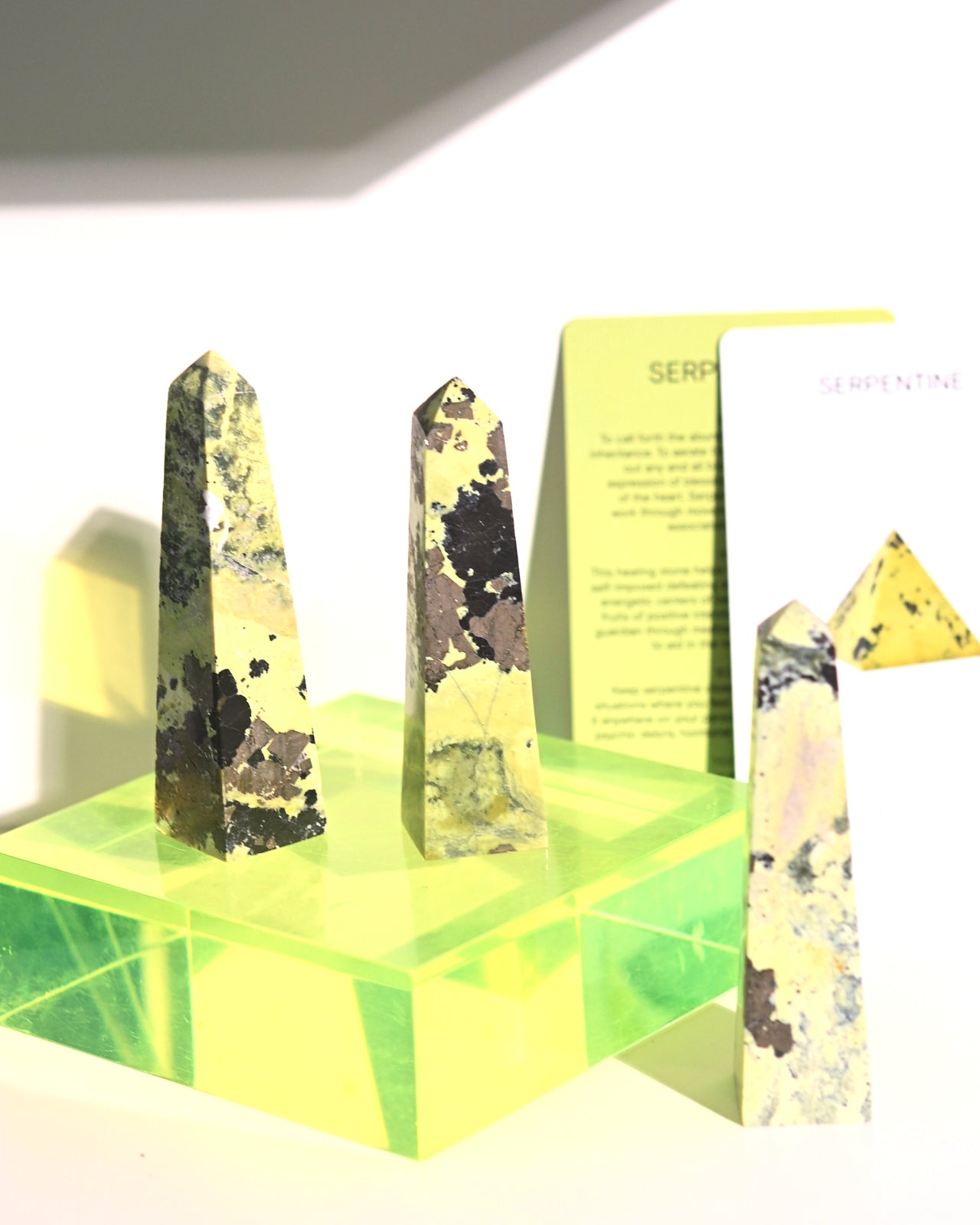 serpentine crystal
