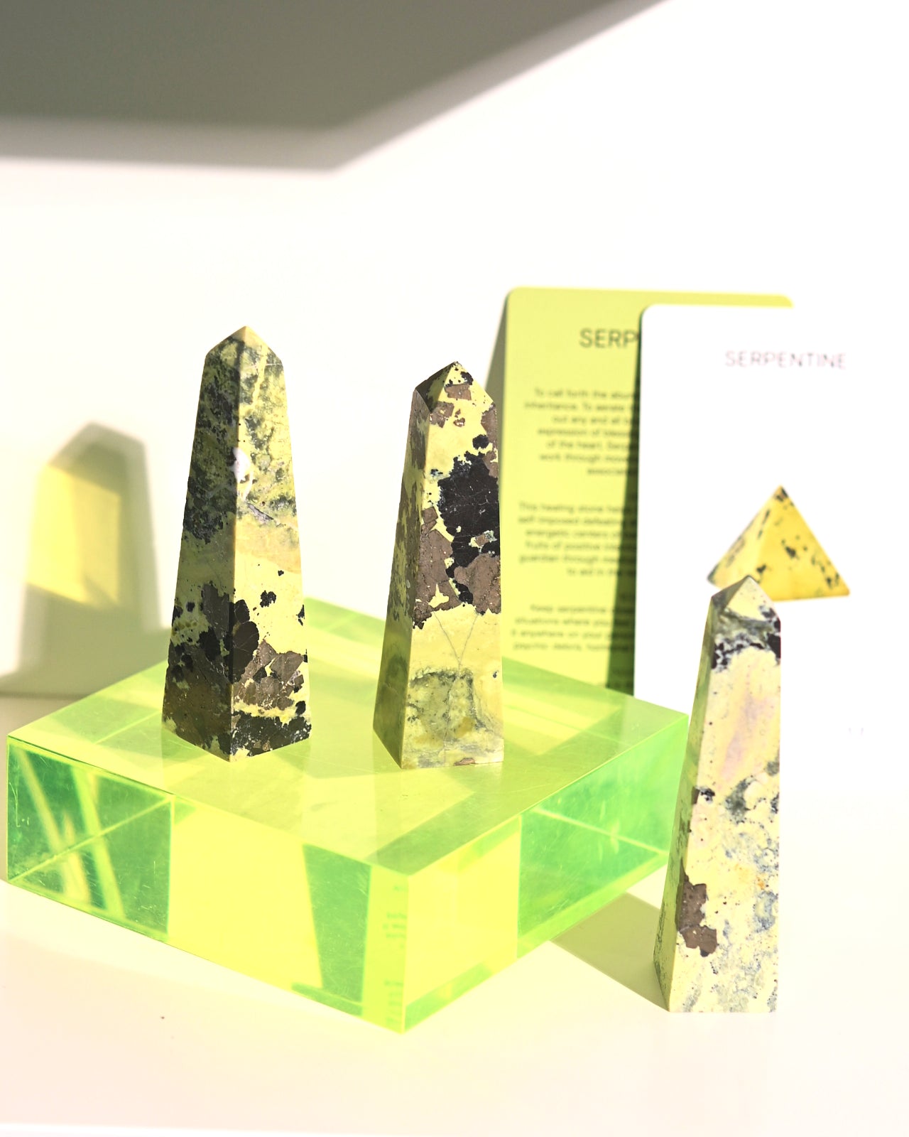 serpentine crystal