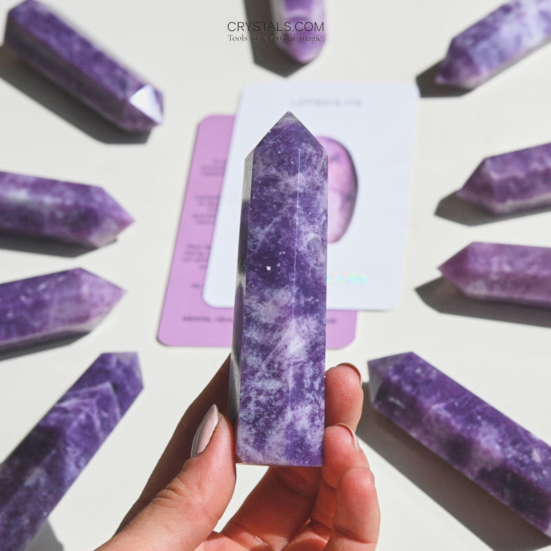 Lepidolite Tower 3 inch