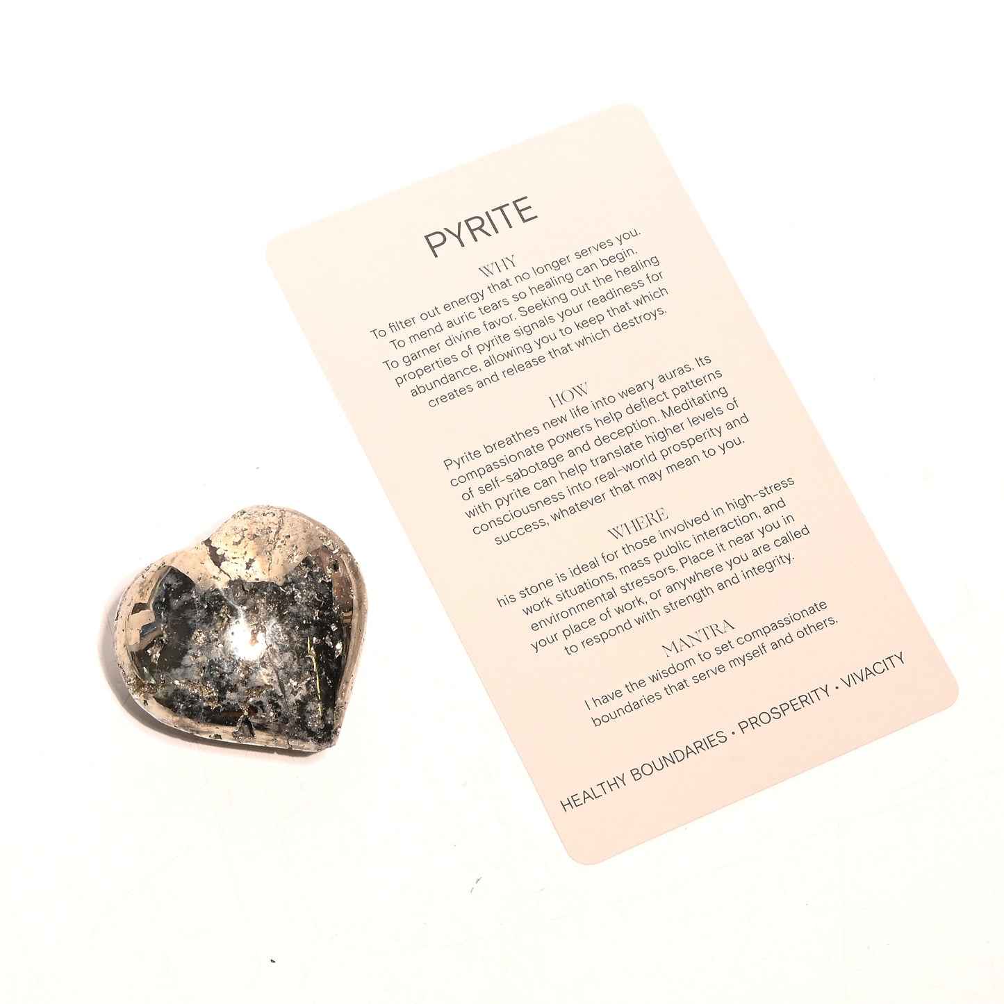 Pyrite Heart