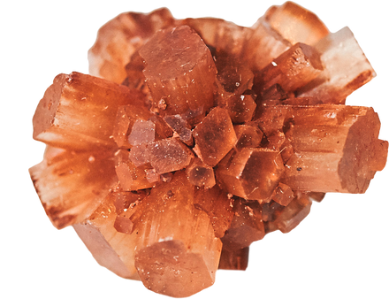 Aragonite star cluster — Aragonite crystal specimen