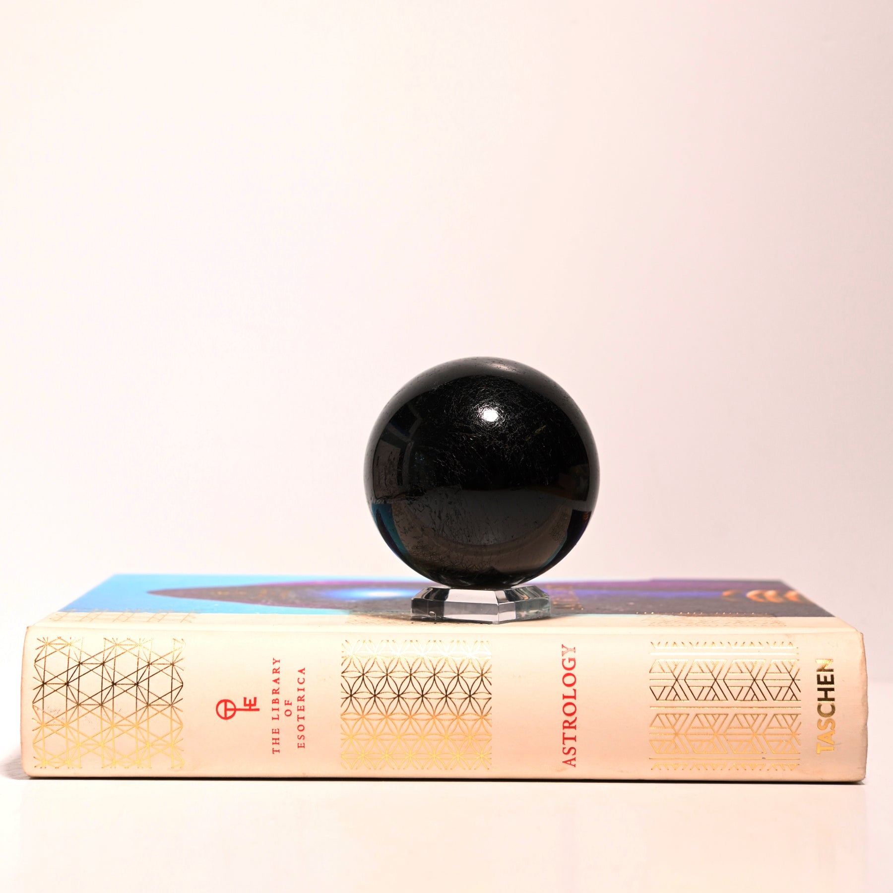 black tourmaline crystal sphere 
