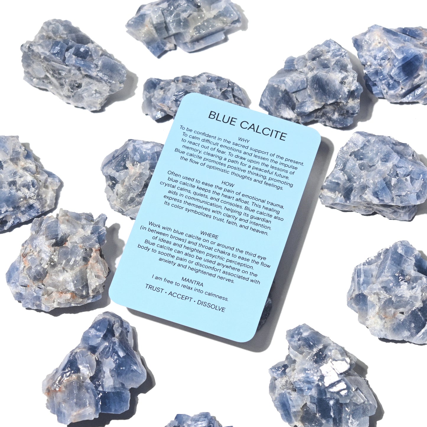Blue Calcite Rough
