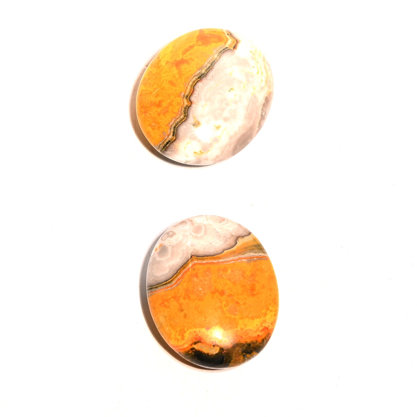 Bumblebee Jasper Palm Stone
