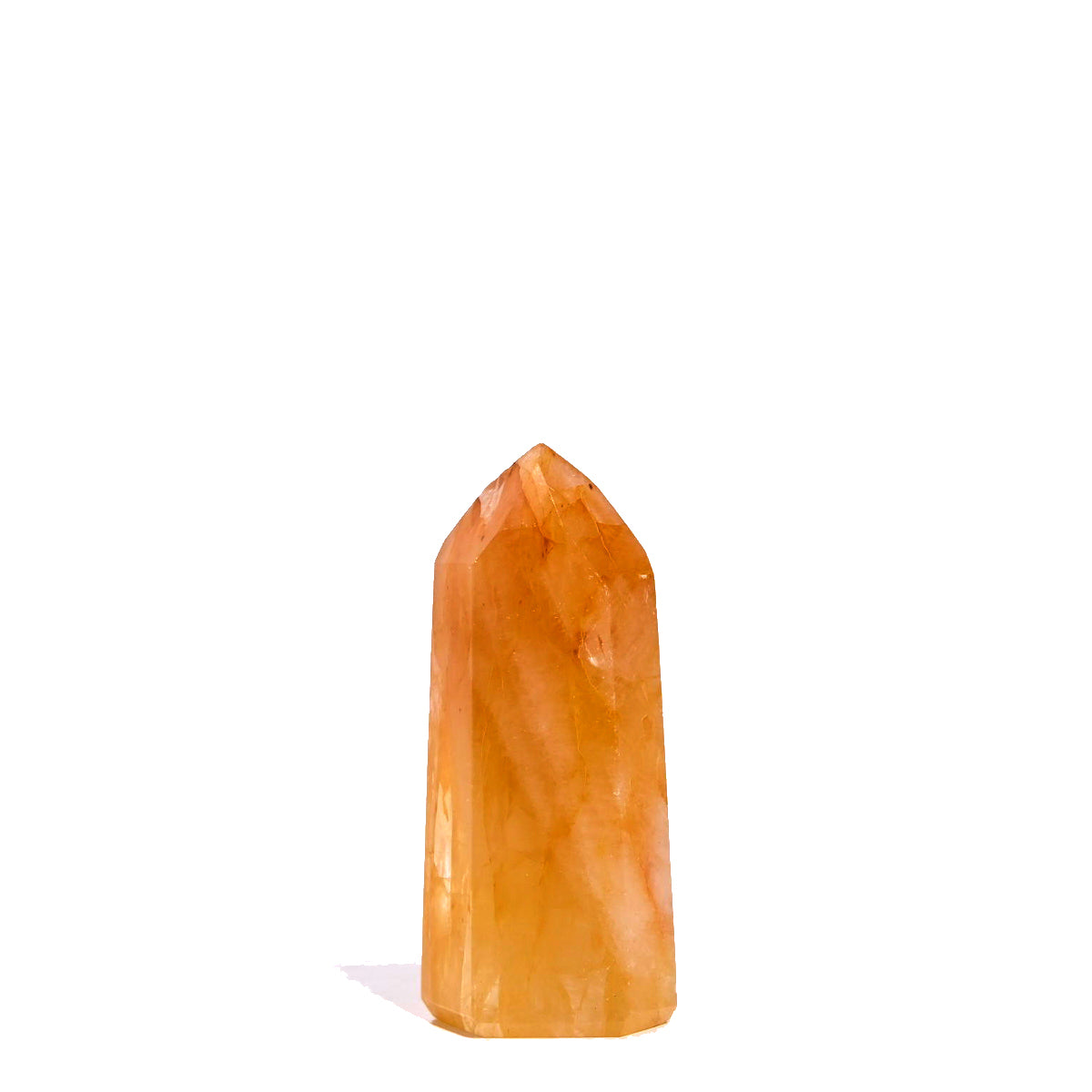 Hematite Quartz Point 2 Inch