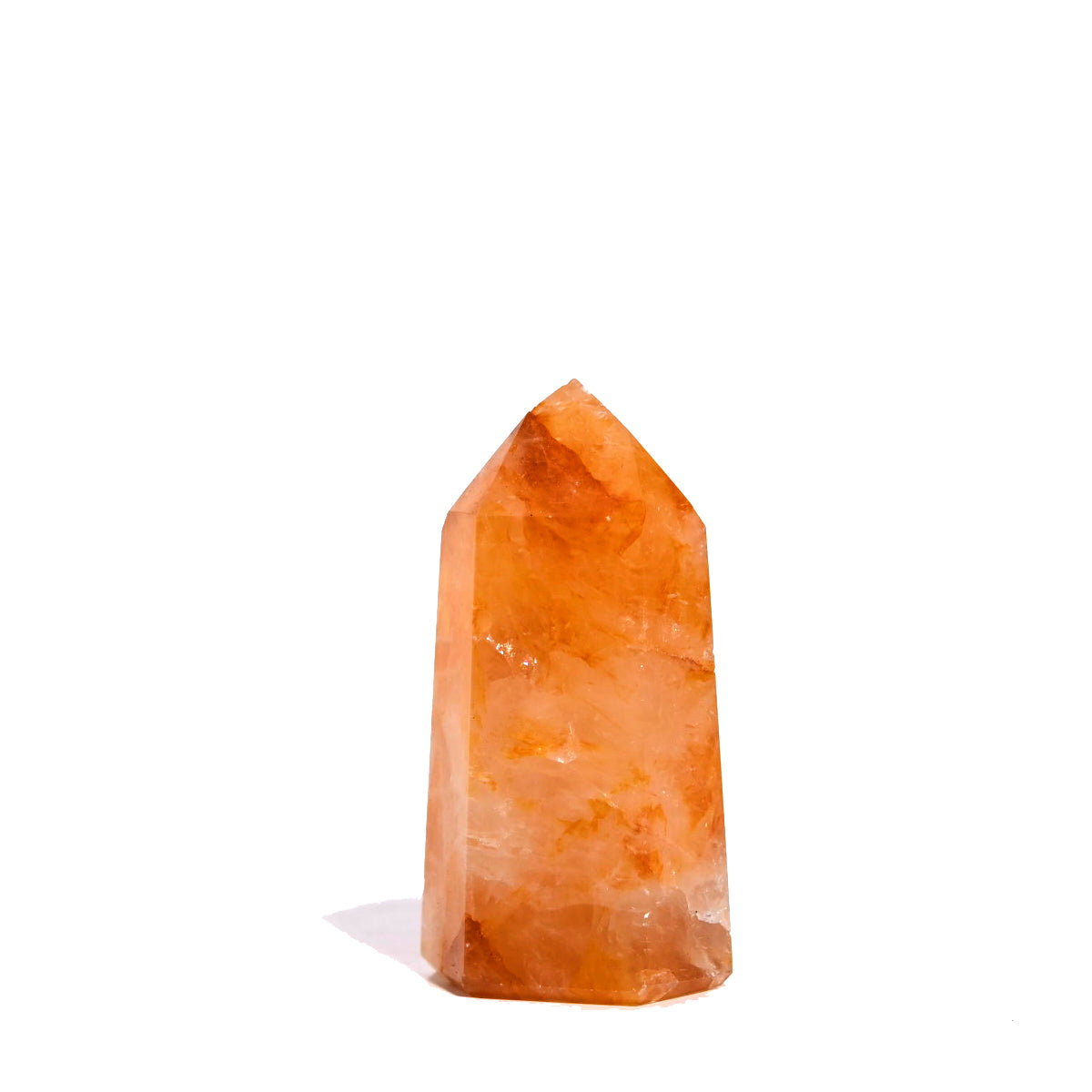 Hematite Quartz Point 2 Inch