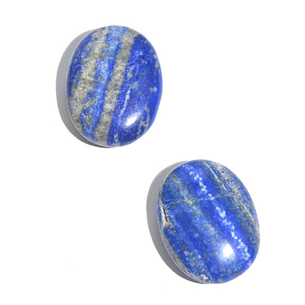 Lapis Lazuli Palm Stone — Sodalite crystal specimen
