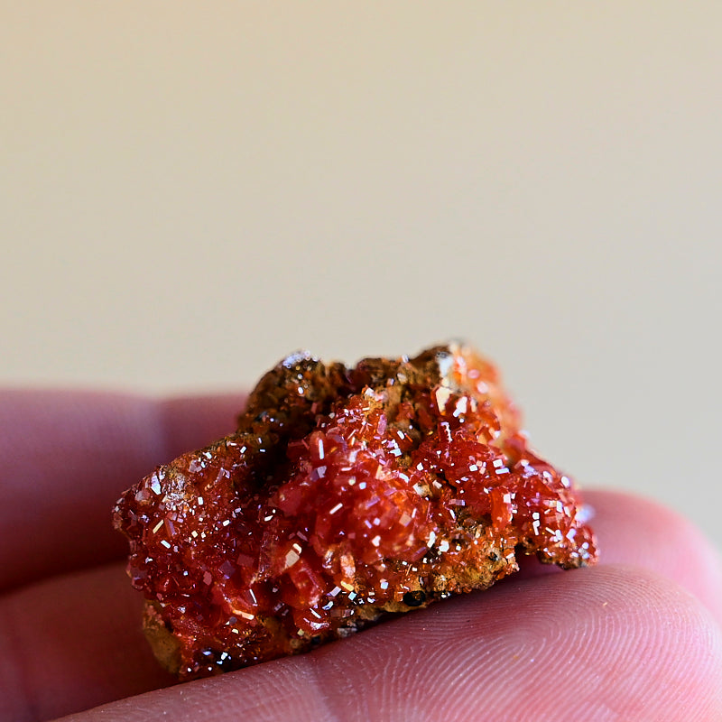 Mini Vanadinite specimen