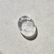 clear quartz crystal palm stone for sale