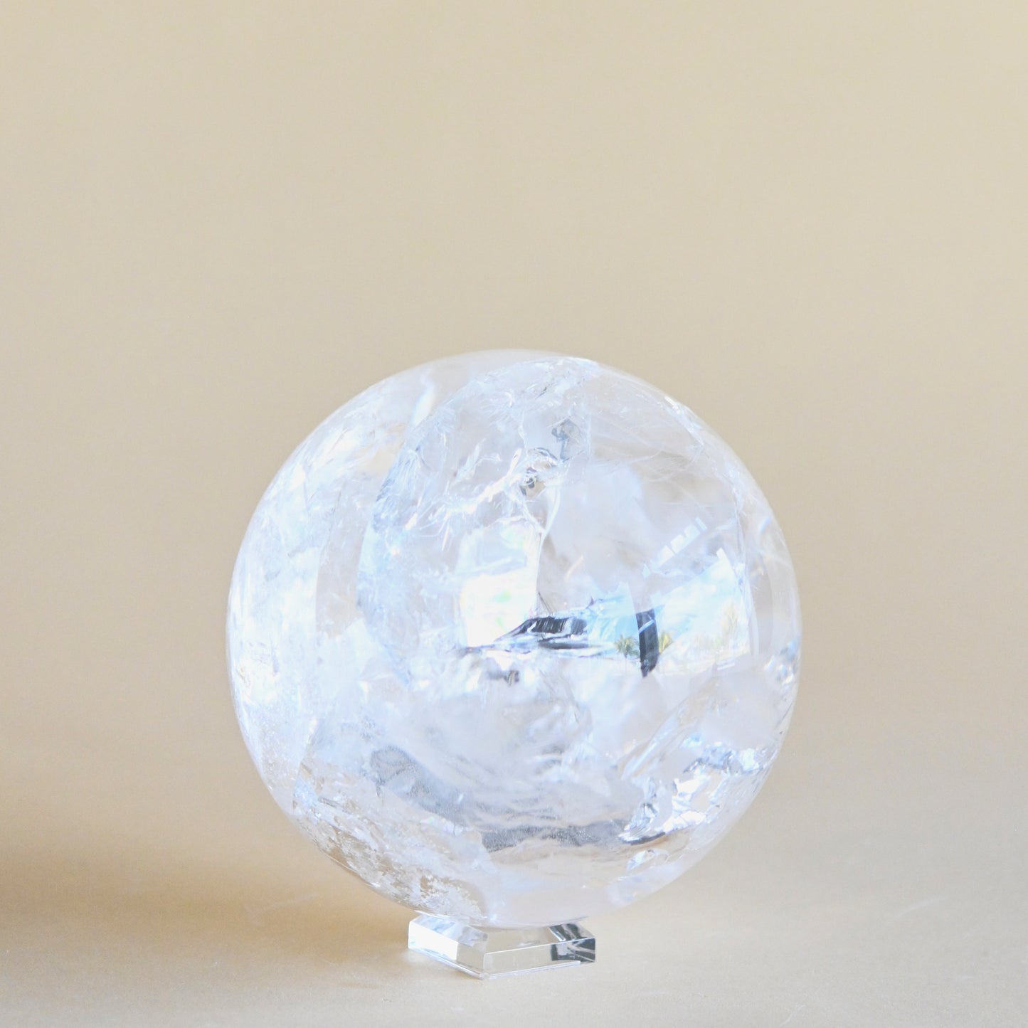 Clear Quartz Sphere 7.6lbs