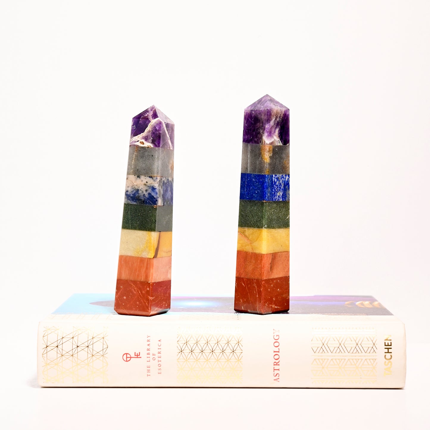 Rainbow Chakra Tower