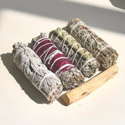 wihte sage smudge cleanse kit