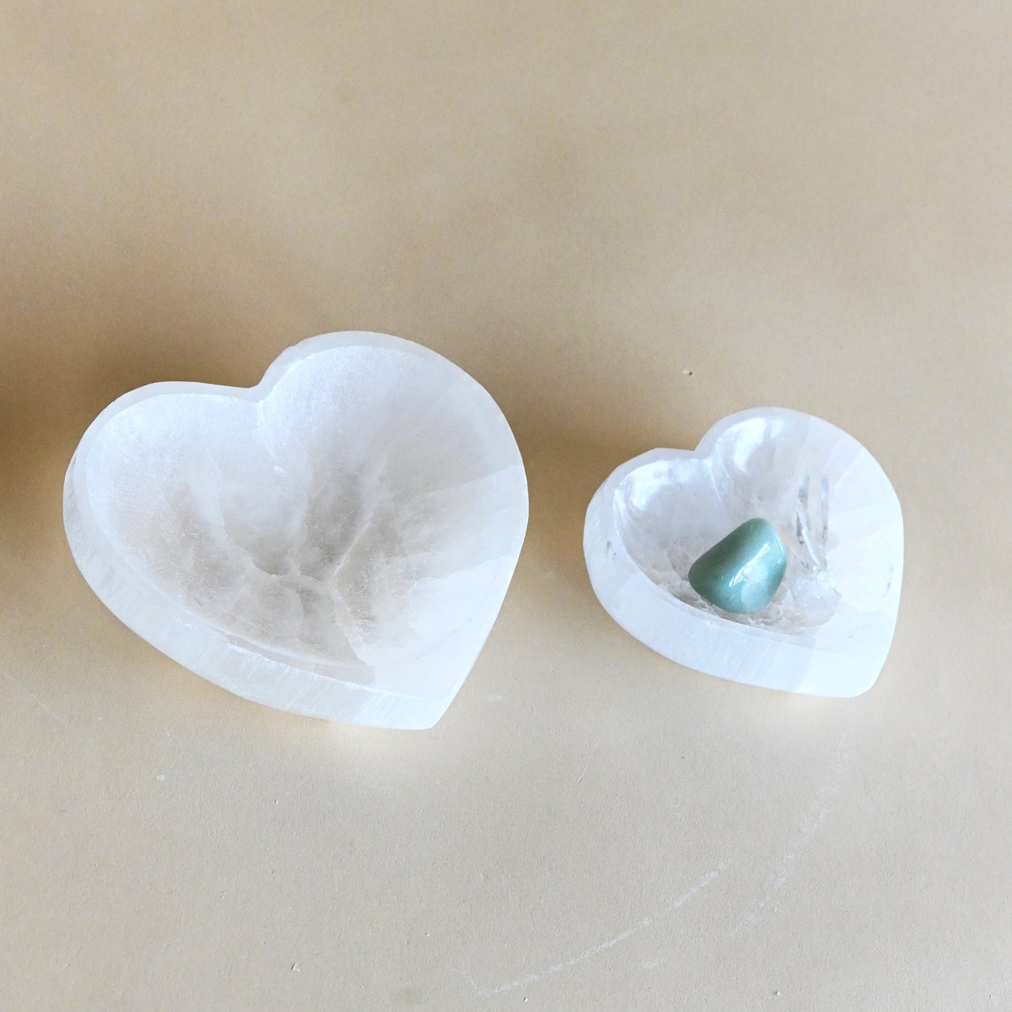 Selenite Heart Bowl
