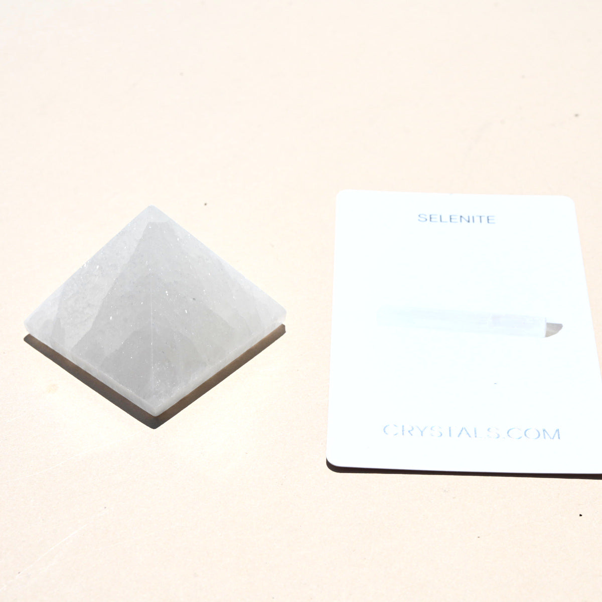 Selenite Pyramid