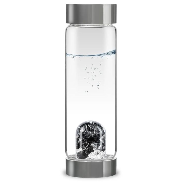 Crystal Water Bottle | VISION w. Shungite & Clear Quartz