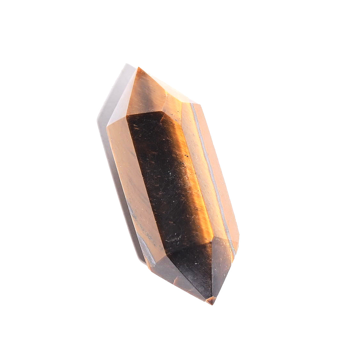 Tiger's Eye Double Terminated point 2 inch