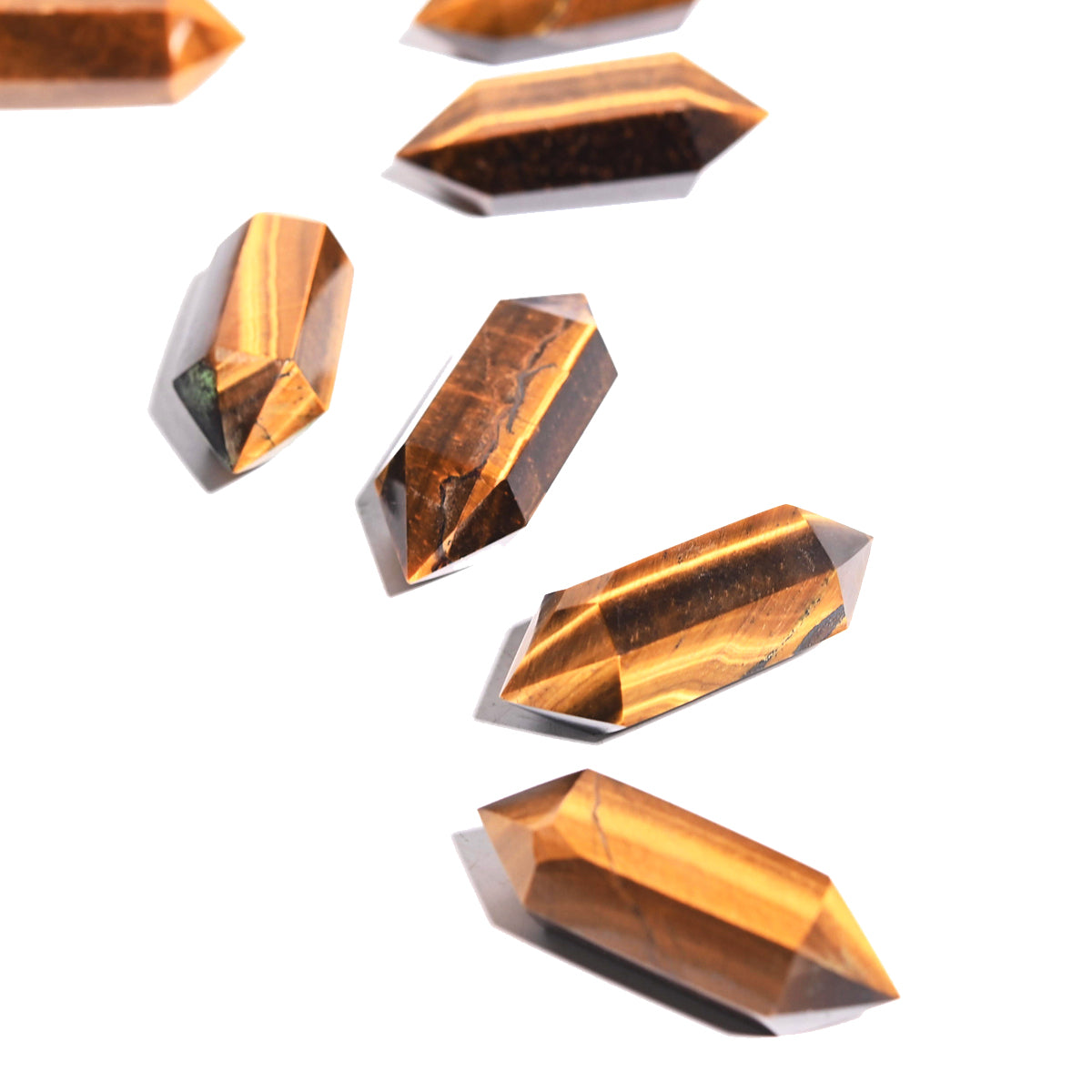 Tiger's Eye Double Terminated point 2 inch