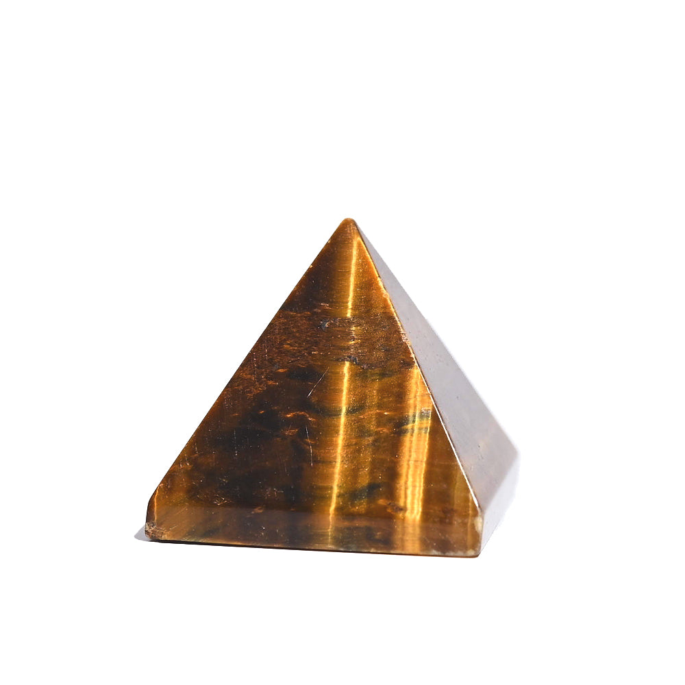 Tiger's Eye pyramid