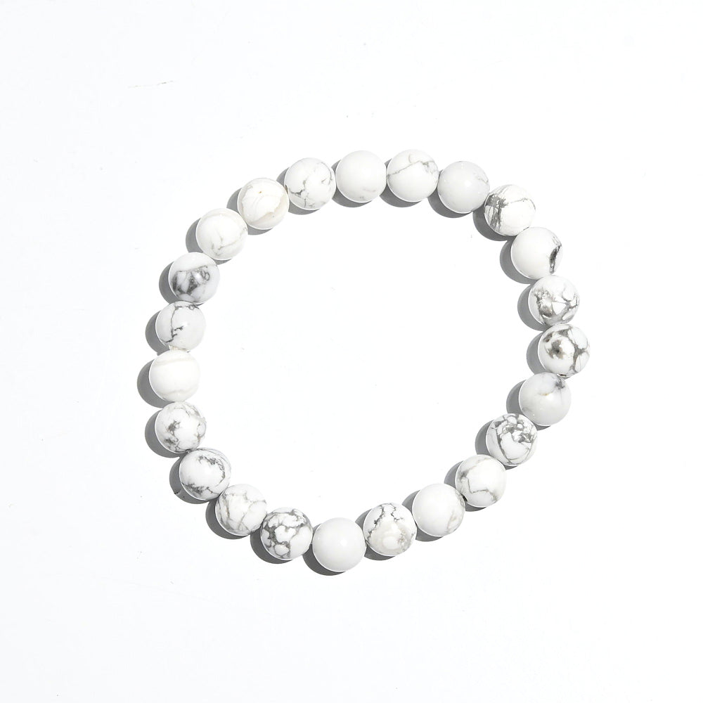 White Howlite Bracelet