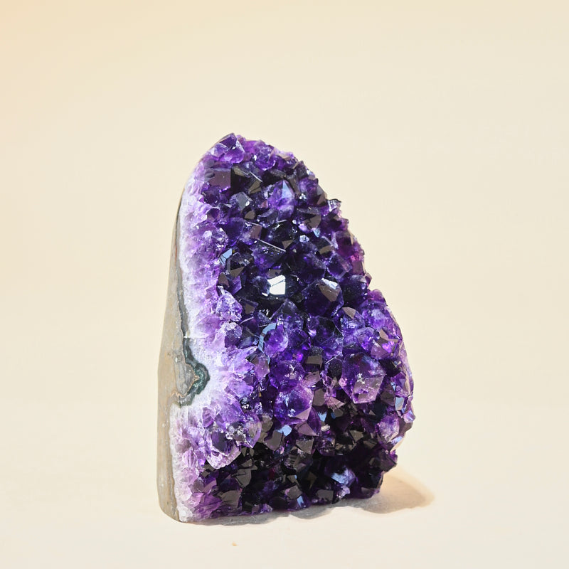 Amethyst Geode Cut Base