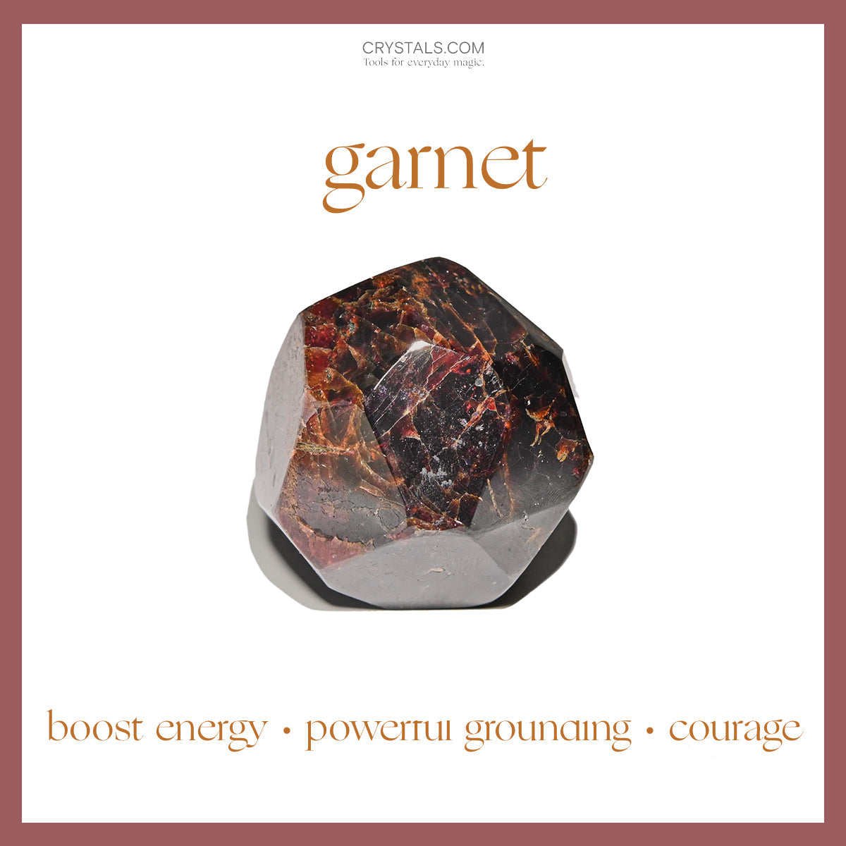 garnet crystal meaning